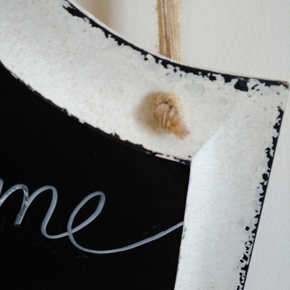 Rustic Chic Chalkboard Sign - Picture 2 of 2